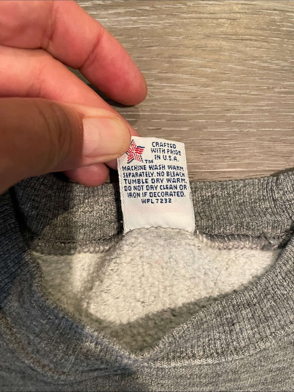 Vintage Super Weights by Russell Ireland Crewneck Sweatshirt from 1980’s - Picture 4 of 5